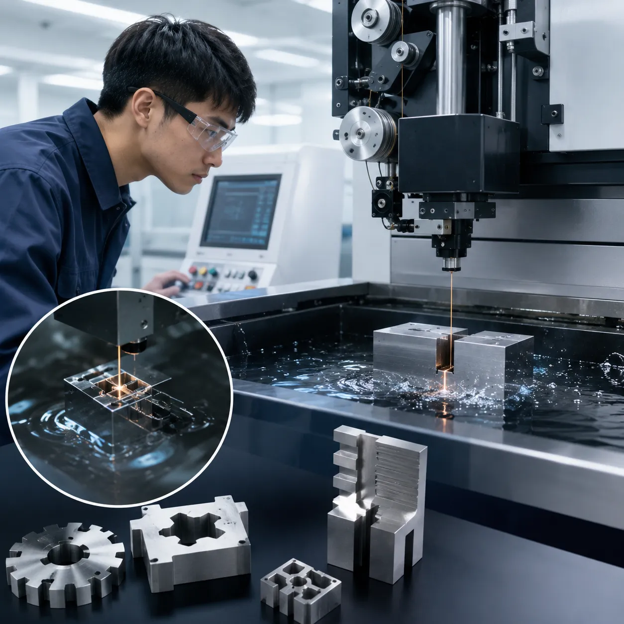 เจาะลึก Wire Cut EDM คืออะไร นวัตกรรมสุดล้ำเพื่อการผลิตแม่นยำ